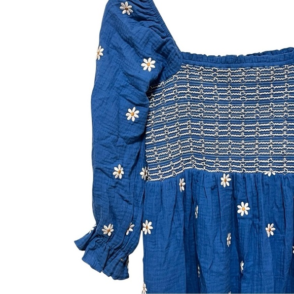 New with Tag R.Vivimos Embroidered Boho Dress - Picture 5 of 14
